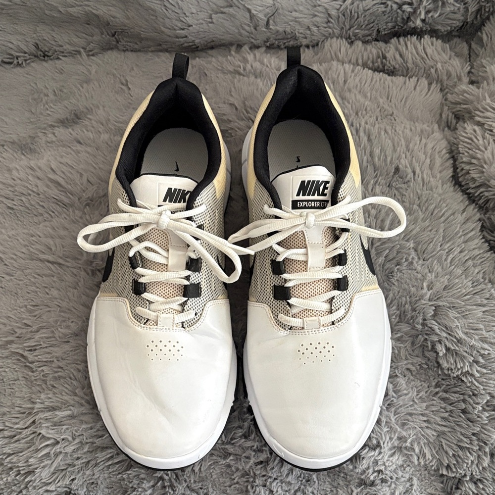 Men’s Nike Black/White/Yellow Golf Shoes